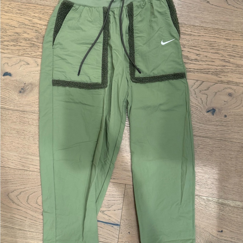 Nike Olive Green windbreaker Joggers